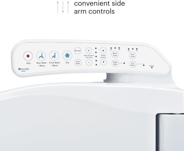 Electric Bidet Toilet Seat With Heated Seat, Oscillating