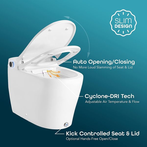 Intelligent Elongated Bidet Toilet